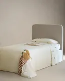Простыня на резинке Zara Home, хлопок 100%, однотонный, 1610/900 — фото 3