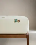 Простыня на резинке Zara Home, хлопок 100%, однотонный, 1610/900 — фото 4