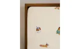 Простыня на резинке Zara Home, хлопок 100%, однотонный, 1610/900 — фото 8