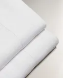 Простыня Zara Home хлопок, лён 100%, однотонный, 7150/089 — фото 4