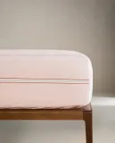 Простыня на резинке Zara Home, хлопок 100%, в полоску, 1612/900 — фото 4