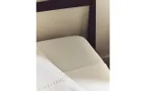 Простыня на резинке Zara Home хлопок, лён 100%, однотонный, 5190/900 — фото 7
