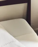 Простыня на резинке Zara Home хлопок, лён 100%, однотонный, 5190/900 — фото 8