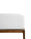 Простыня на резинке Zara Home хлопок, лён 100%, однотонный, 7150/900 — фото 6