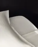 Простыня на резинке Zara Home хлопок, лён 100%, однотонный, 7150/900 — фото 7
