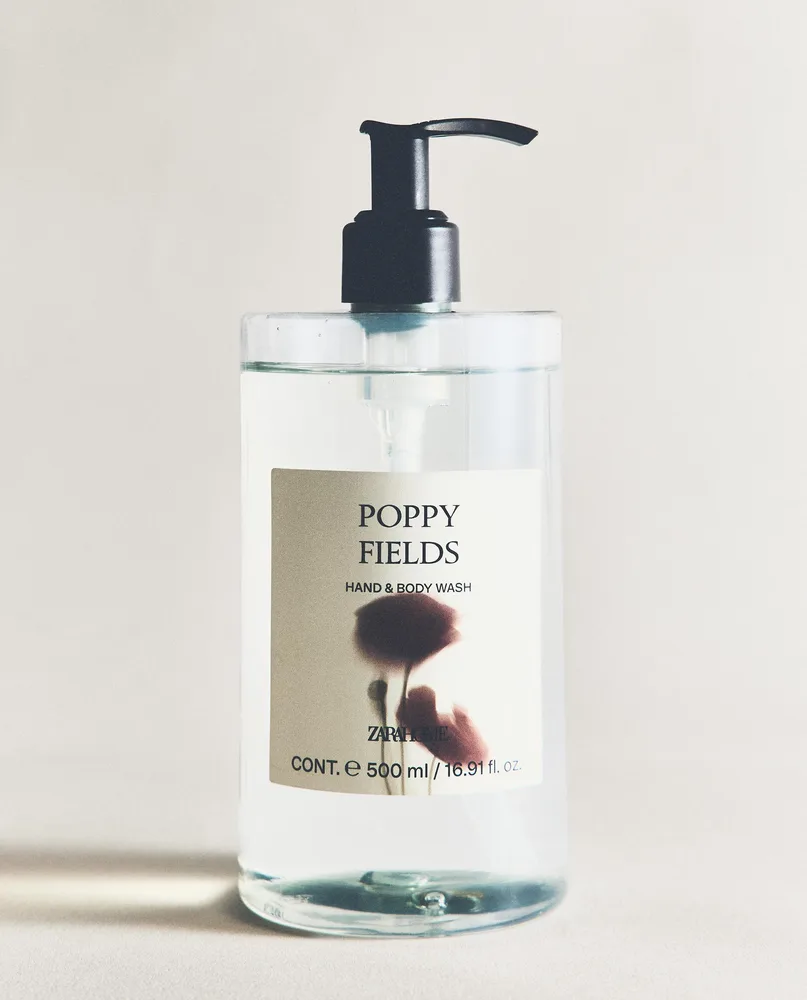 Zara Home Жидкое мыло для рук Poppy Fields, 500 мл