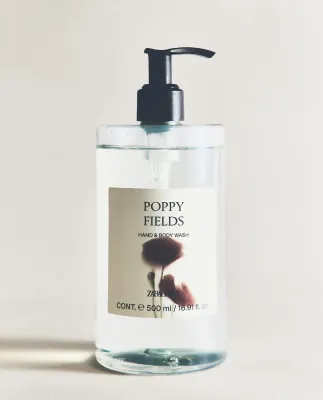 Zara Home Жидкое мыло для рук Poppy Fields, 500 мл