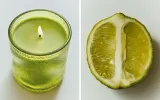 Zara Home Свеча ароматическая LIME & PEPPERMINT 155 г, растительный воск, аромат цитрусово-мятный свежий — фото 7