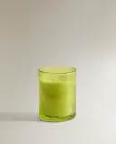 Zara Home Свеча ароматическая BERGAMOT & SANDALWOOD 155 г, растительный воск, аромат древесный, Зелёный — фото 4