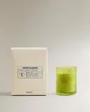 Zara Home Свеча ароматическая BERGAMOT & SANDALWOOD 155 г, растительный воск, аромат древесный, Зелёный — фото 7