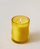 Zara Home Свеча ароматическая GINGER LEMON 155 г, растительный воск, аромат цитрусово-пряный свежий, Жёлтый — фото 6