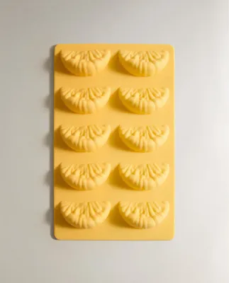 Zara Home Форма для льда силиконовая на 10 кубиков, фигурные ячейки