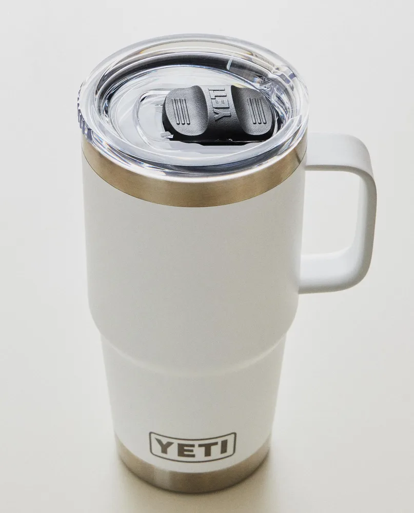 YETI Термокружка стальная 591 мл с крышкой, двойные стенки