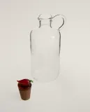 Zara Home Дозатор для масла стеклянный 200 мл, боросиликатное стекло, деревянная пробка — фото 7