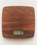 Zara Home Весы кухонные электронные с платформой из акации — фото 2