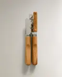 Zara Home Открывалка для консервов механическая стальная с рукоятями из дуба — фото 2