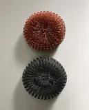 Zara Home Мочалка металлическая для посуды, сталь и медь, набор 2 шт — фото 3