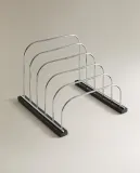 Zara Home Органайзер-держатель для крышек и разделочных досок металлический на 6 секций — фото 6