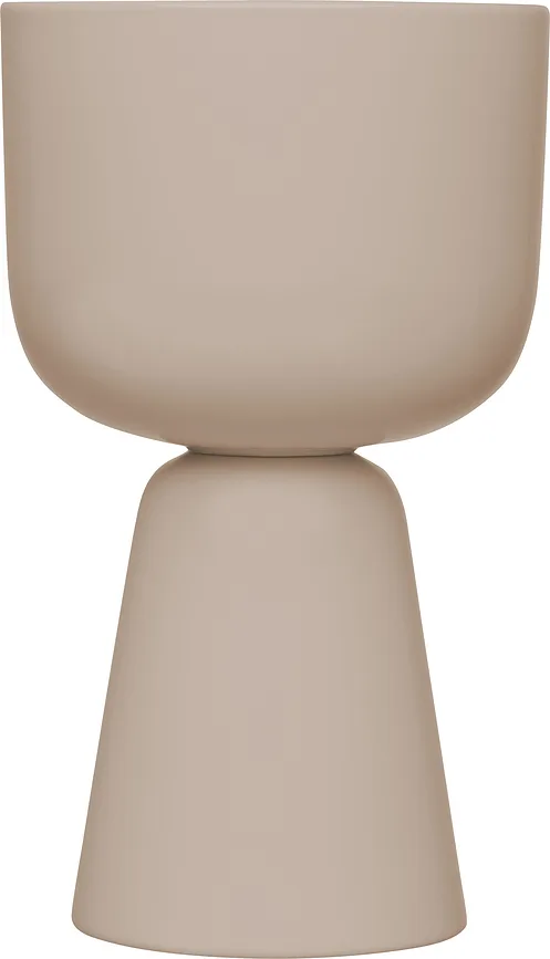 Горшок Iittala Nappula, керамика, 15,5 см, бежевый