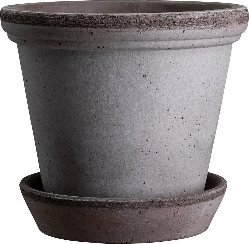Горшок Bergs Potter Flora, керамика, 30 см, серый