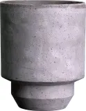 Горшок Bergs Potter Hoff, керамика, 8 см, серый — фото 1