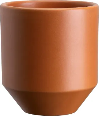 Горшок Bergs Potter Lily, керамика, 8 см, оранжевый
