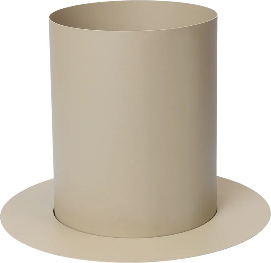 Горшок Ferm Living Auran M, металл, 32,5 см, бежевый