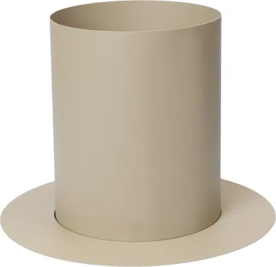 Горшок Ferm Living Auran M, металл, 32,5 см, бежевый
