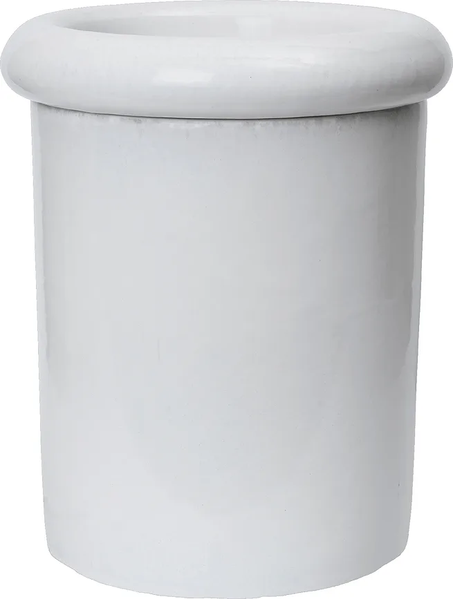 Горшок Ferm Living Rollo, керамика, 31 см, белый