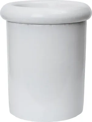Горшок Ferm Living Rollo, керамика, 31 см, белый