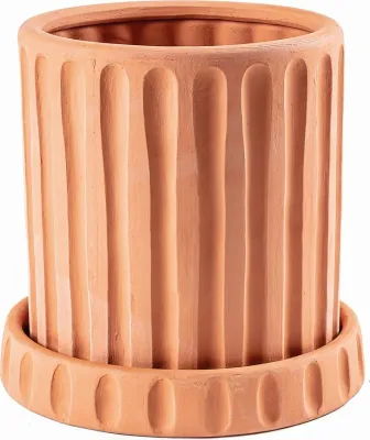 Горшок Seletti Magna Graecia, керамика, 30 см, оранжевый