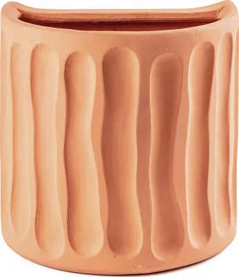 Горшок Seletti Magna Graecia, керамика, 16 см, оранжевый