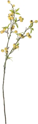 Искусственный цветок Bloomingville, пластик, 84 см, жёлтый