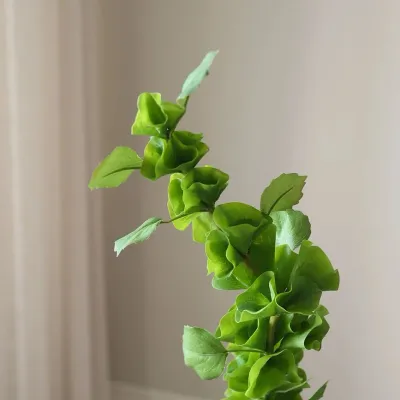 Искусственный цветок Botane, пластик, 92 см, зелёный