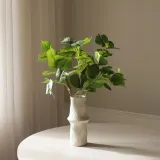 Искусственный цветок Гортензия Botane hortensja, пластик, 77 см, зелёный — фото 1