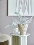 Кашпо Bloomingville Colleen, керамика, 22,5 см, бежевое — фото 1