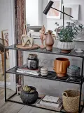 Кашпо Bloomingville Guxim, керамика, 20,5 см, коричневое — фото 1