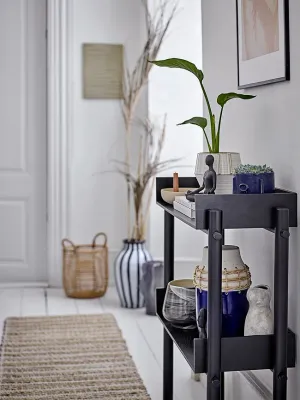 Кашпо Bloomingville Skjalm, керамика, 18 см, коричневое