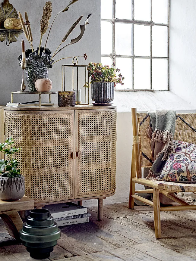 Кашпо Bloomingville Zally, керамика, 13 см, коричневое