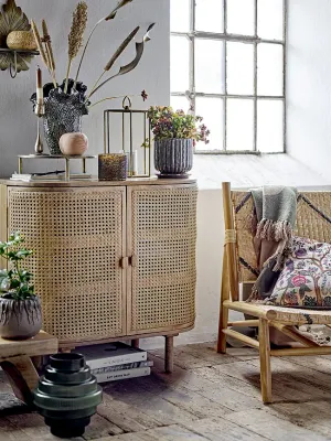 Кашпо Bloomingville Zally, керамика, 13 см, коричневое