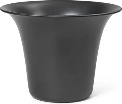 Кашпо Ferm Living Spun, металл, 24 см, чёрное