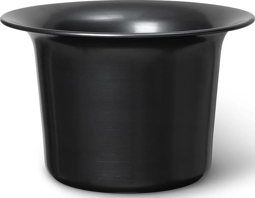Кашпо Ferm Living Spun, металл, 37 см, чёрное