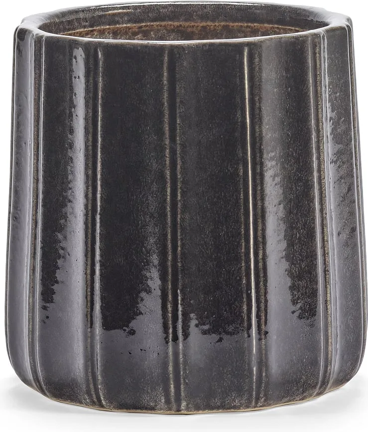 Кашпо serax glazed shades, керамика, коричневое · арт. fabr B9120013