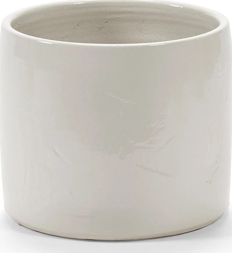Кашпо serax vaso, керамика, белое · арт. fabr B7625001-001