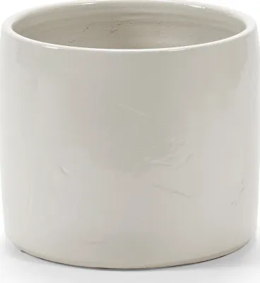 Кашпо serax vaso, керамика, белое · арт. fabr B7625001-001