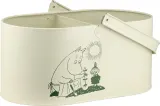 Корзина для хранения Muurla Muminki Gardenia, прямоугольная, алюминий, 15 34 см, белая — фото 6