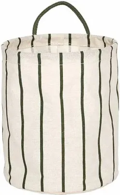 Корзина для хранения OYOY Raita, квадратная, хлопок, 18 18 см, бежевая