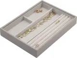 Шкатулка для украшений Stackers Classic, прямоугольная, синтетический материал, 25 18 см · арт. fabr 73752 — фото 1