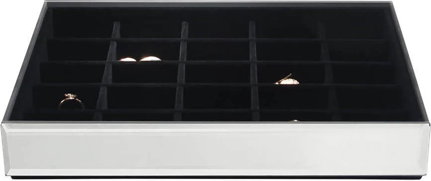 Шкатулка для украшений Stackers Classic, прямоугольная, стекло, 25 18 см · арт. fabr 75476