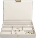 Шкатулка для украшений Stackers Classic, прямоугольная, экокожа, 25 18 см · арт. fabr 74347 — фото 1